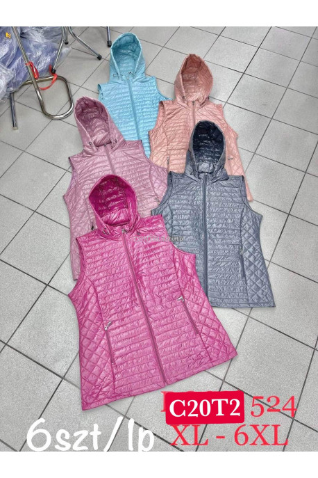 Bezrękawnik damski KOLOR DO WYBORU (XL-6XL) 524