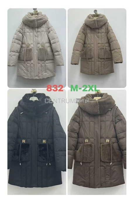 Kurtki damskie zimowe (M-2XL) 832