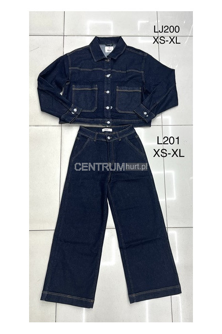Kurtka jeansowa damska (XS-XL) LJ200