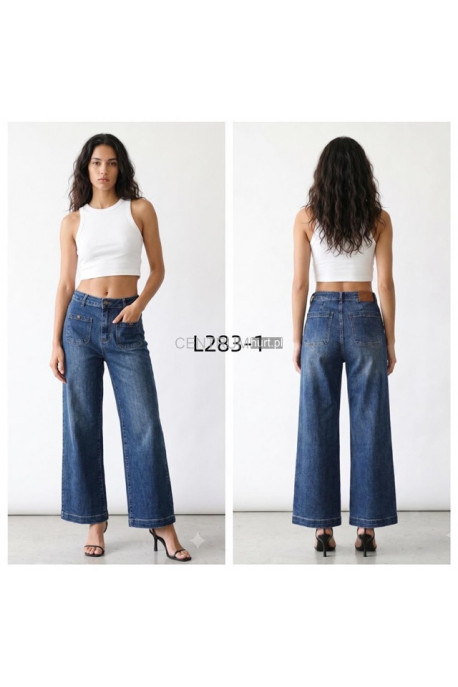 Jeansy damskie (XS-XL) L283-1