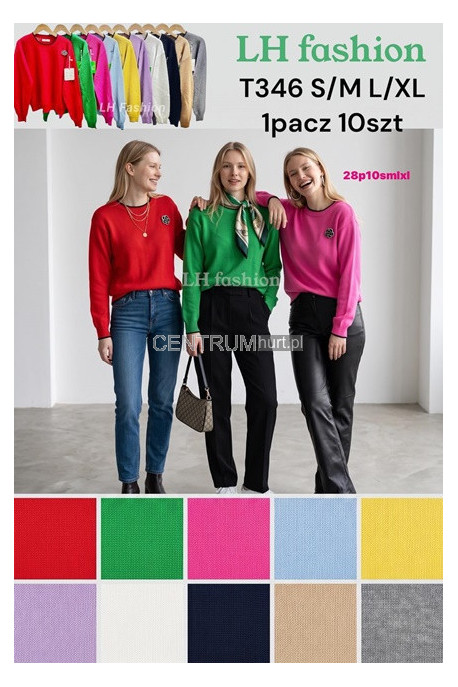 Sweter damski (S-XL) T346