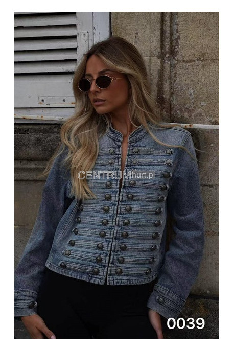 Kurtka jeansowa damska (XS-XL) 0039